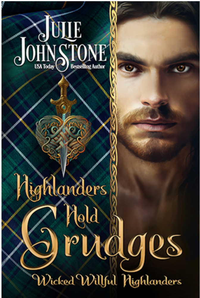 Highlander's Hold Grudges by Julie Johnstone book cover