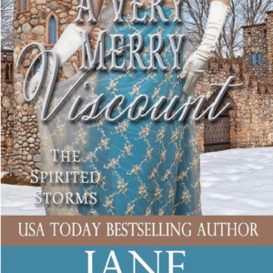 A Very Merry Viscount by Jane Charles book cover