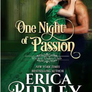 One Night of Passion by Erica Ridley book cover