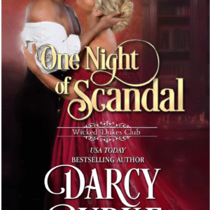 One Night of Scandal by Darcy Burke book cover