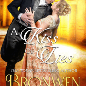 A Kiss of Lies by Bronwen Evans book cover