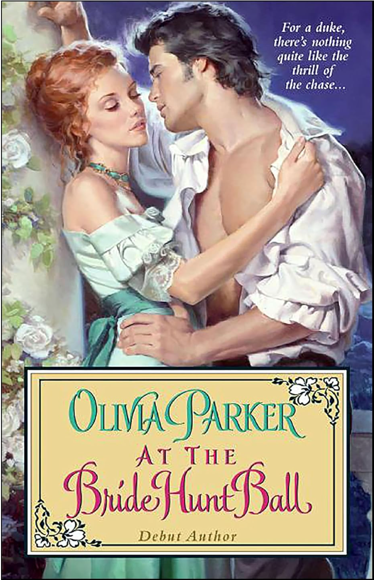 At The Bride Hunt Ball by Olivia Parker book cover