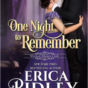 One Night To Remember by Erica Ridley book cover