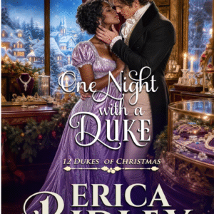 One Night With A Duke by Erica Ridley book cover