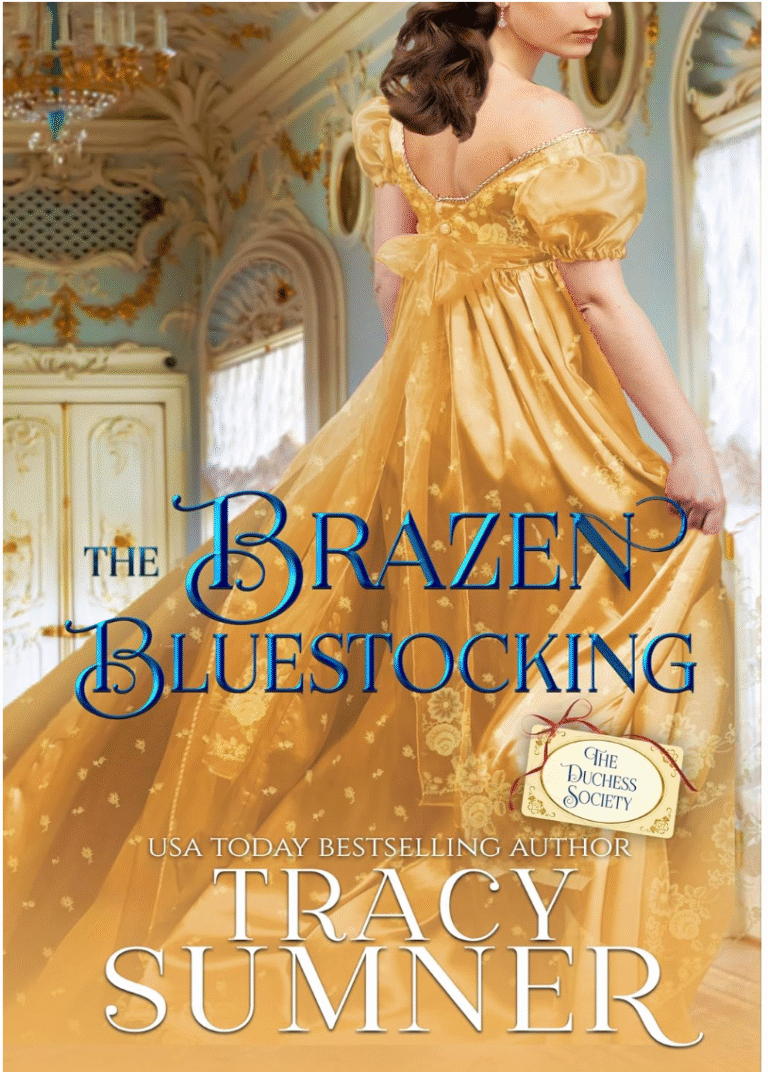 The Brazen Bluestocking by Tracy Sumner book cover